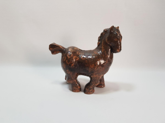 OSMANLI DÖNEMİ AT FORMLU ÇANAKKALE KUMBARA