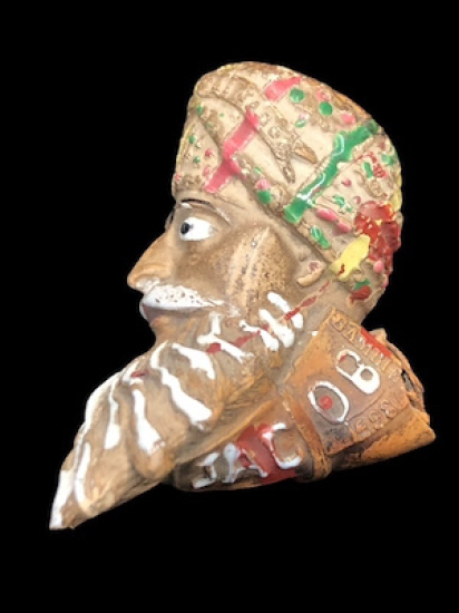 FRANSIZ ORYANTALIST MODEL JP DAMGALI TOPRAKTAN MAMÜL EHLİ KEYİF