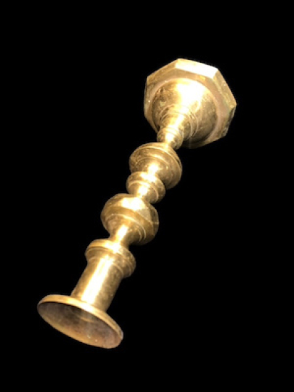 SÜLEYMANİYE TEK ŞAMDAN KUSURSUZ ÜZERİ PARLATILMIŞ 27 CM