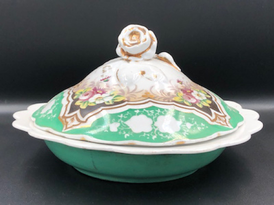 OSMANLI PAZARINA YAPILMIŞ KUSURSUZ KAPAKLI YEŞİL RENK ZOR ÇIKAR SAHAN