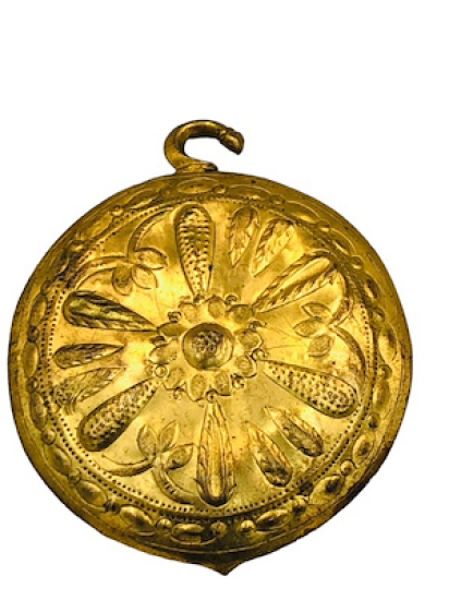 OSMANLI DÖNEM TOMBAK KEMER TOKASI PARÇASI KUSURSUZ KONDİSYONDA TEK PARÇASI EKSİK