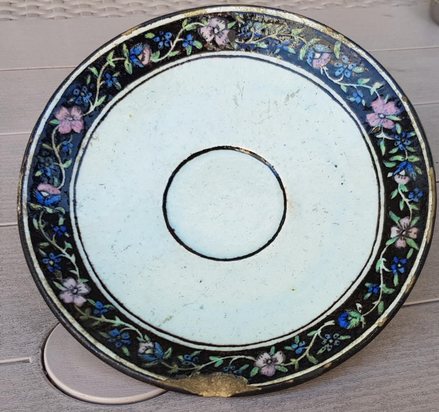 1700 BAŞLARI NADİR İZNİK ÇİNİ TABAK