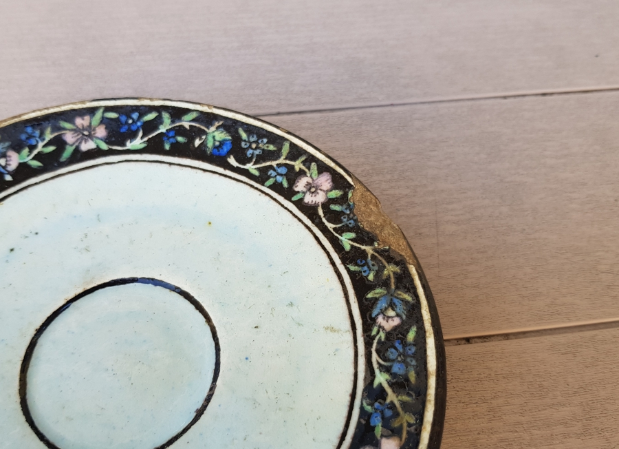 1700 BAŞLARI NADİR İZNİK ÇİNİ TABAK