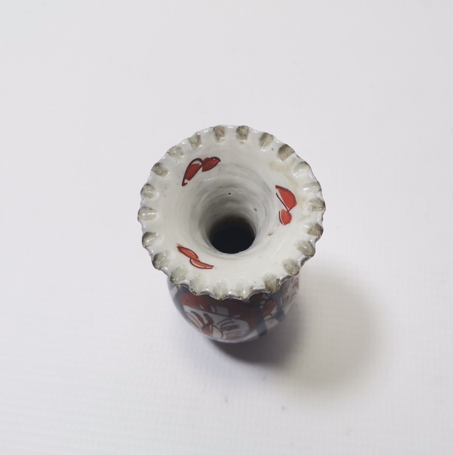 1800 BAŞLARI EL BOYAMA NADİR ÇİN VAZO