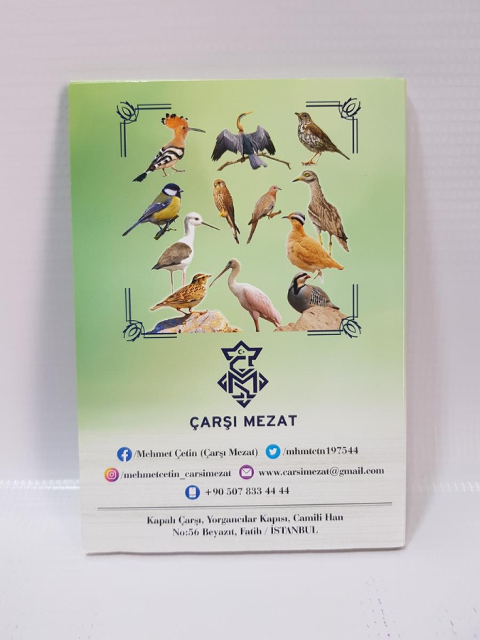 2020 ANADOLU'YA ÖZGÜ KUŞLAR HATIRA PARA SETİ