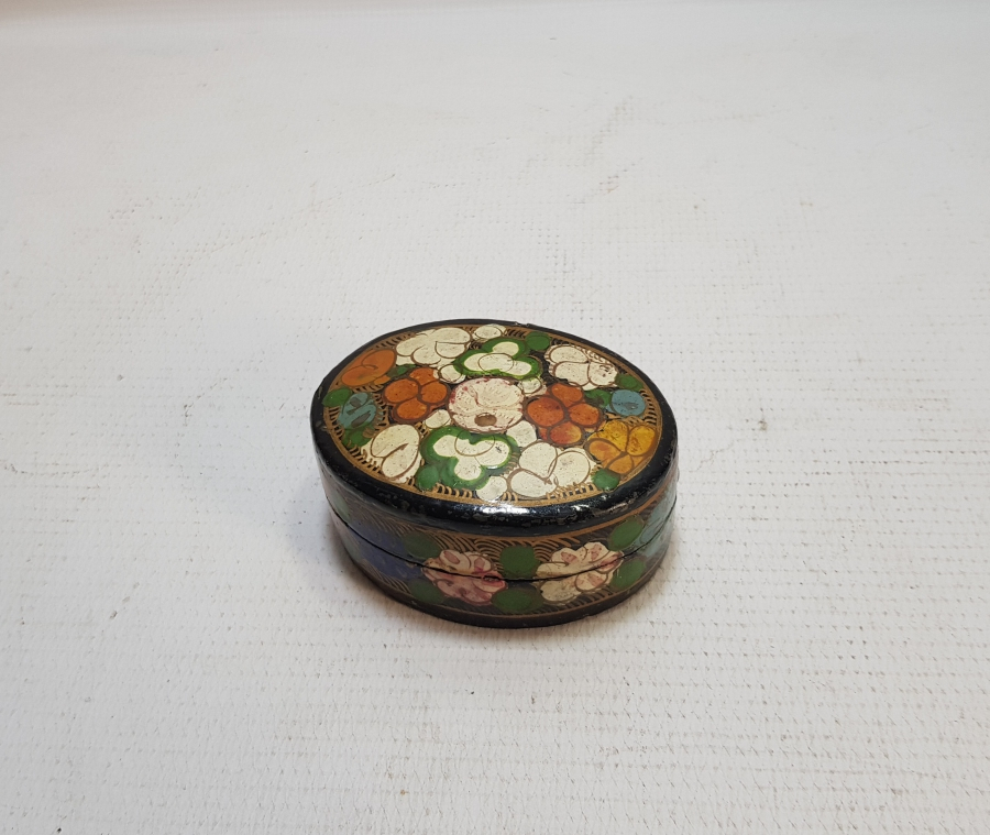 ANTİKA PAPİER MACHE KUTU