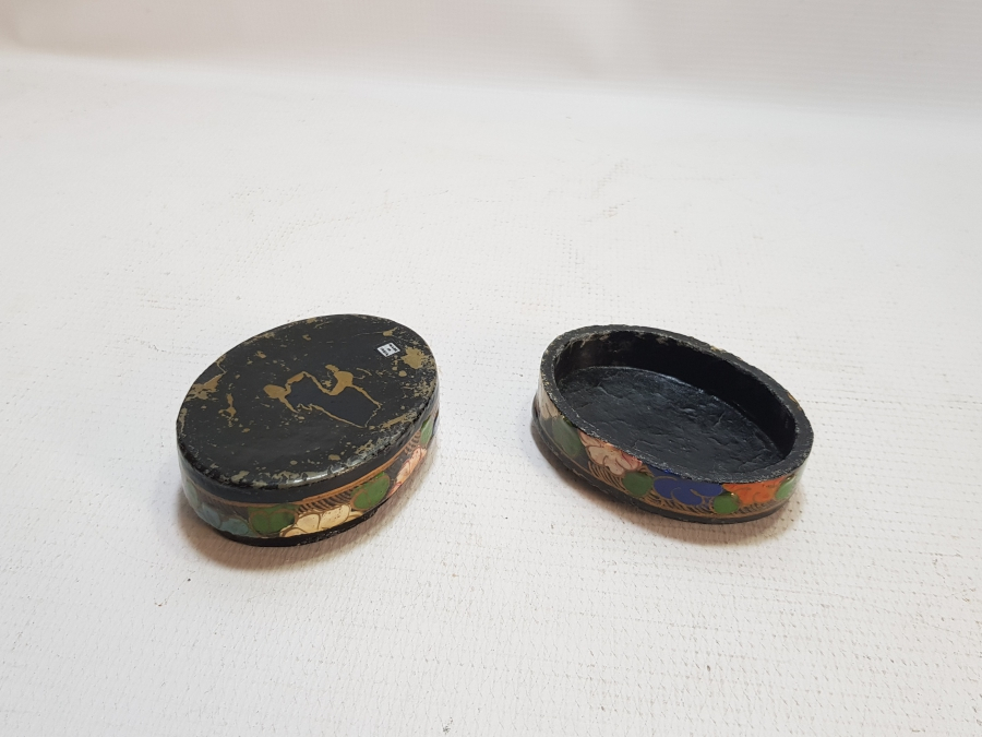 ANTİKA PAPİER MACHE KUTU