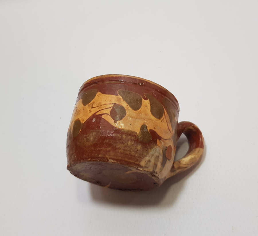 ÜZERİ AKITMA İŞÇİLİKLİ NADİR FORMDA OSMANLI KINIK DALDIRMA