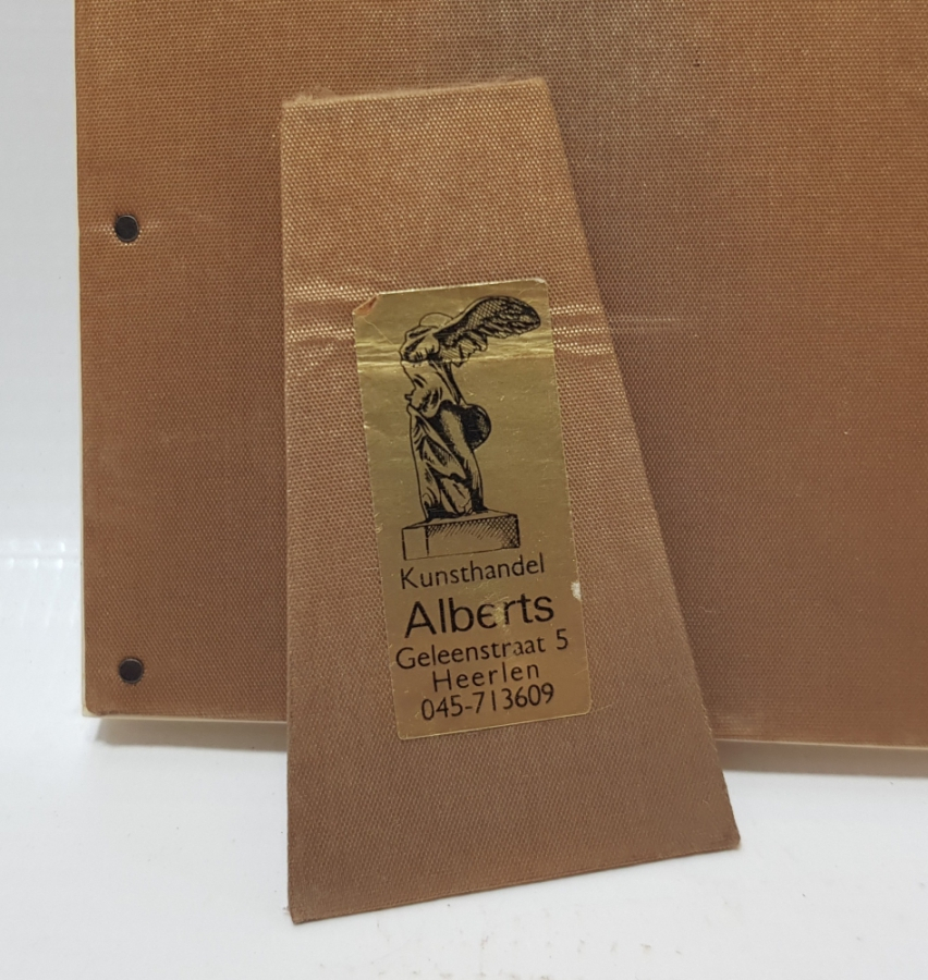 1850'LERDEN FİL DİŞİ ÇERÇEVELİ EL YAPIMI RESİM