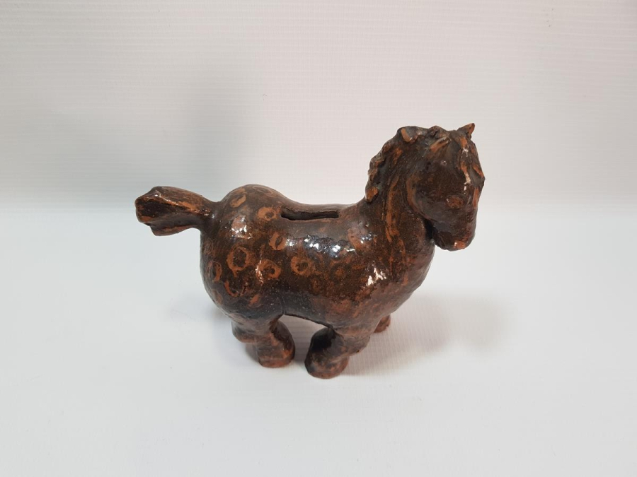 OSMANLI DÖNEMİ AT FORMLU ÇANAKKALE KUMBARA