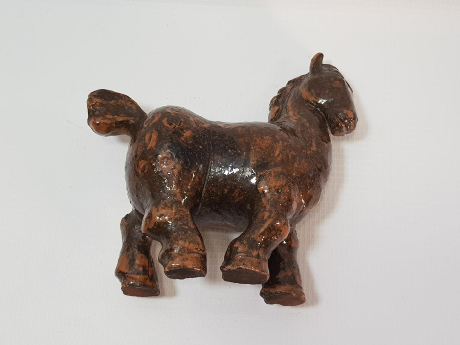 OSMANLI DÖNEMİ AT FORMLU ÇANAKKALE KUMBARA