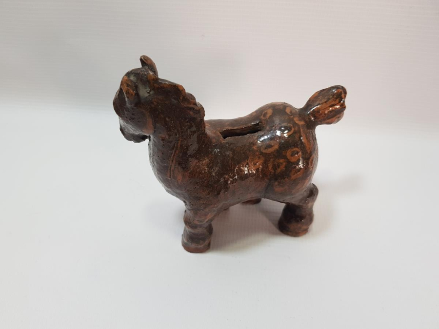 OSMANLI DÖNEMİ AT FORMLU ÇANAKKALE KUMBARA