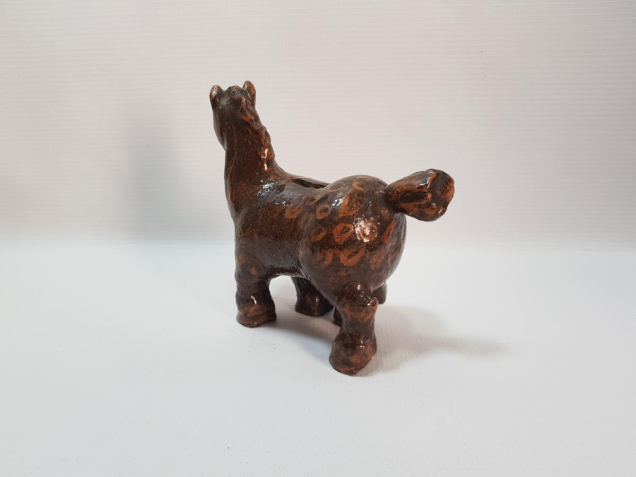 OSMANLI DÖNEMİ AT FORMLU ÇANAKKALE KUMBARA