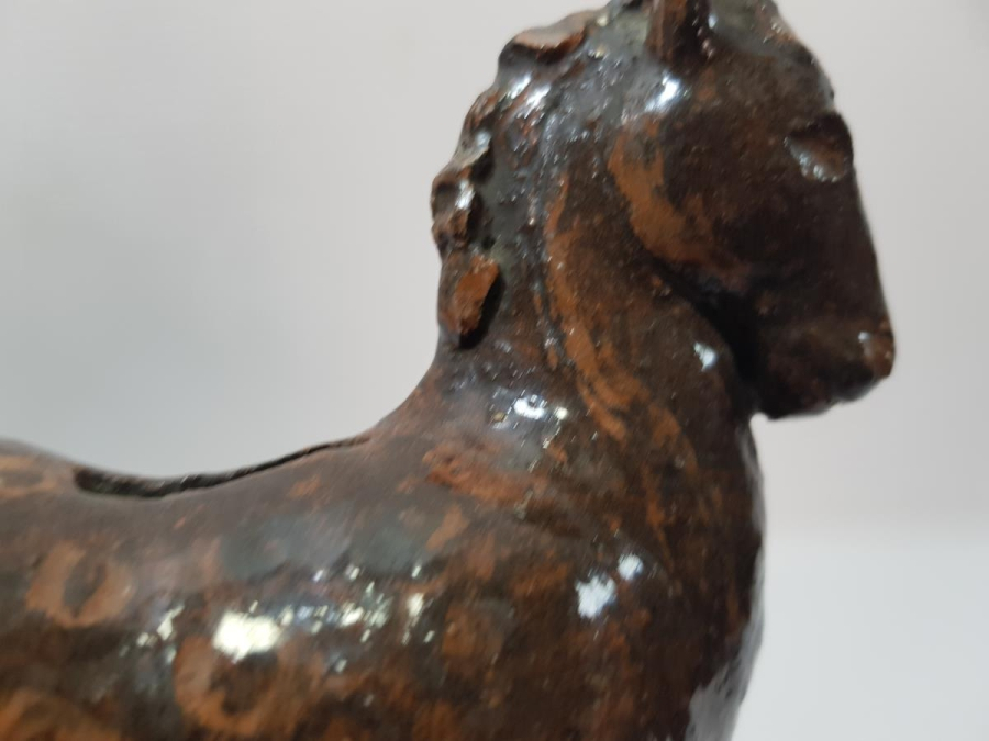 OSMANLI DÖNEMİ AT FORMLU ÇANAKKALE KUMBARA