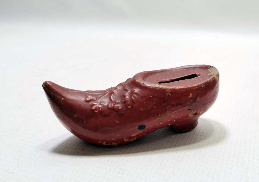 ÇARIK FORMUNDA YAPILMIŞ OSMANLI DÖNEMİ NADİR KÜTAHYA KUMBARA