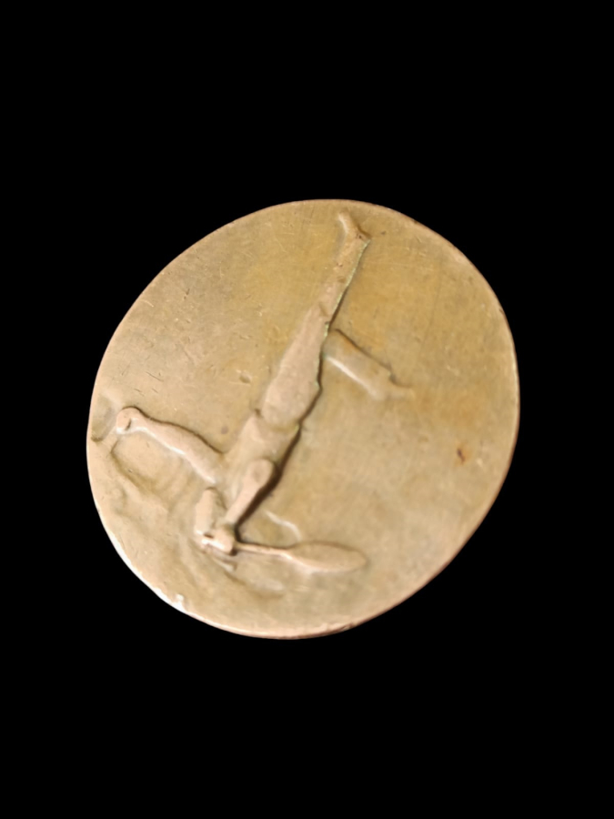 1930-1940 lı Yıllar Spor Branşları İçin Verilmiş Bronz Madalya