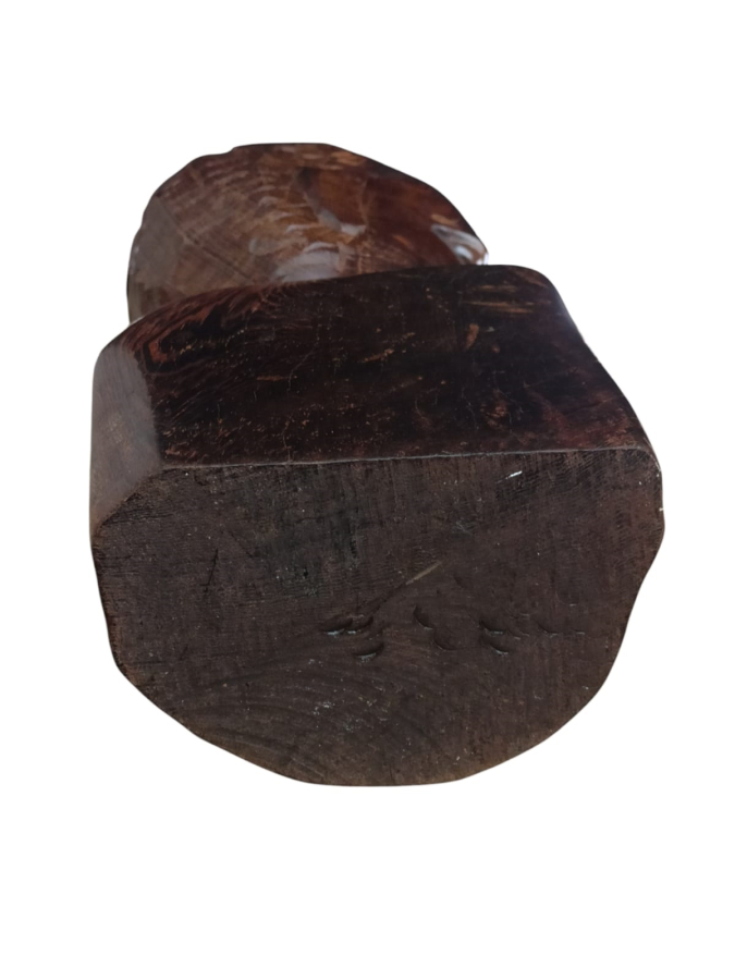 El Oyma Sanatı Büst Heykel Kuka Ağacından