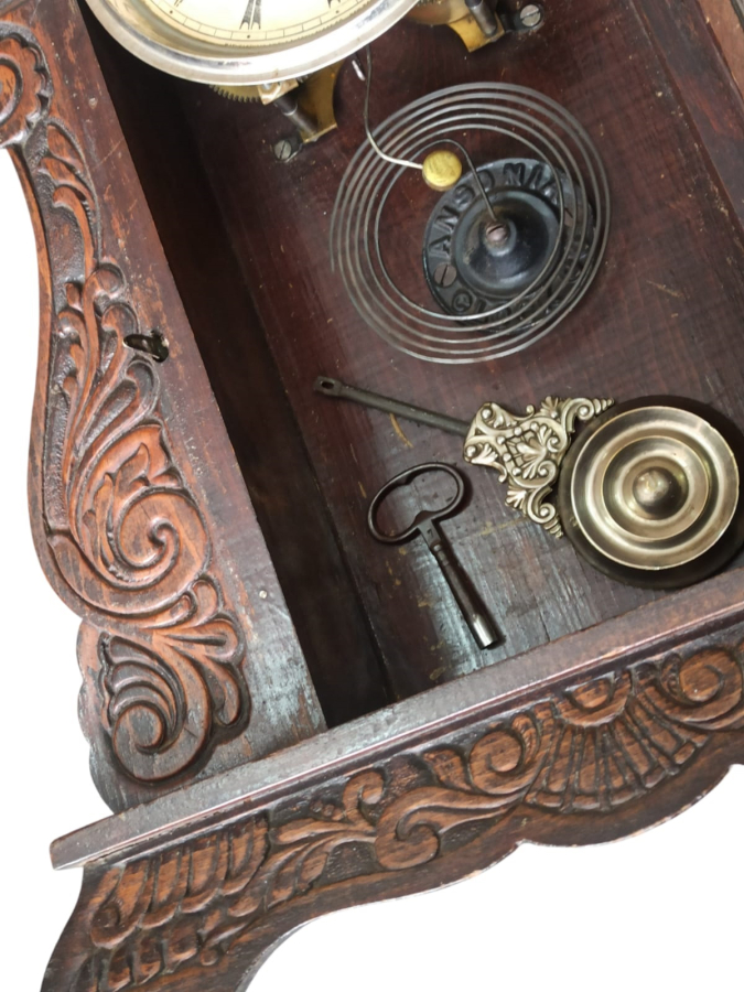 Osmanlı Dönemi Büyük Boy Masa ve Duvar Saati