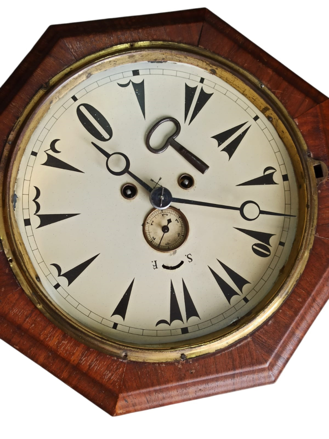 Osmanlı Dönemi Kurmalı Duvar Saati 