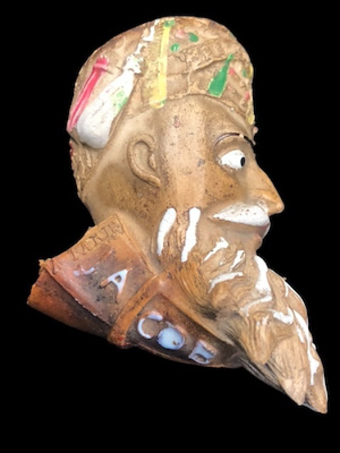 FRANSIZ ORYANTALIST MODEL JP DAMGALI TOPRAKTAN MAMÜL EHLİ KEYİF