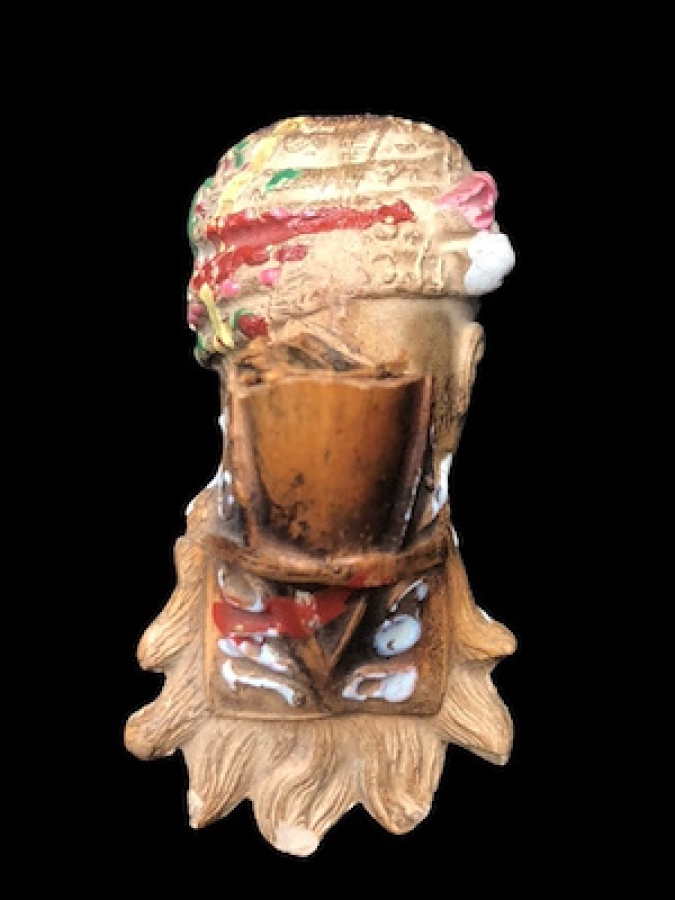 FRANSIZ ORYANTALIST MODEL JP DAMGALI TOPRAKTAN MAMÜL EHLİ KEYİF