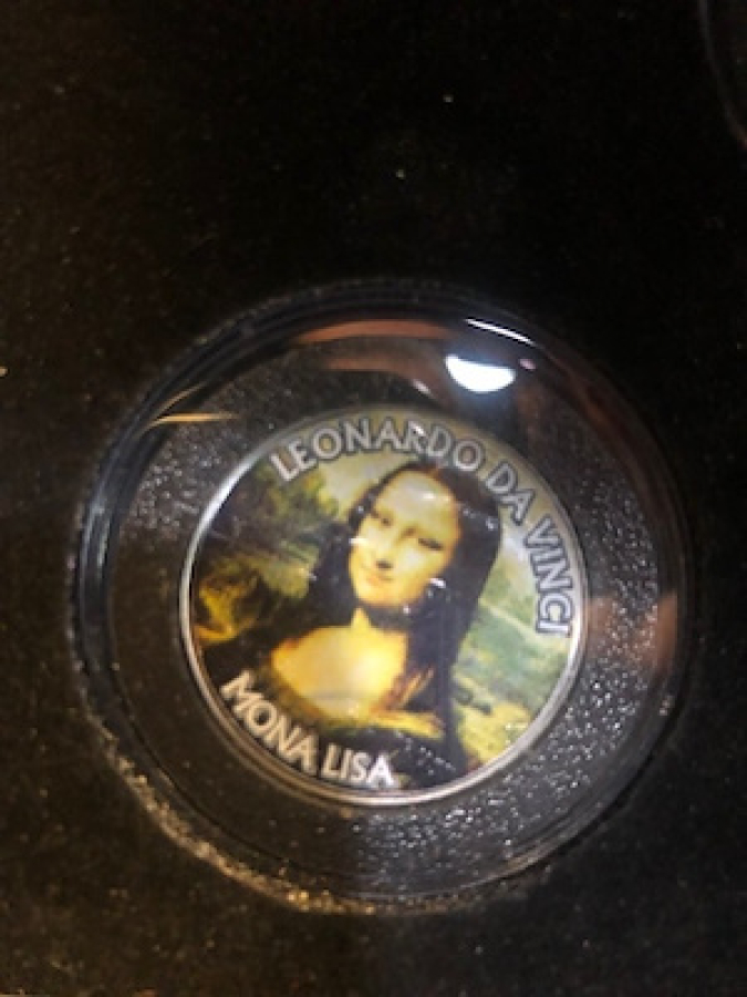 MONA LİSA SERİSİ ÖZEL ÜRETİM KUTUSUNDA MADALYON SETİ