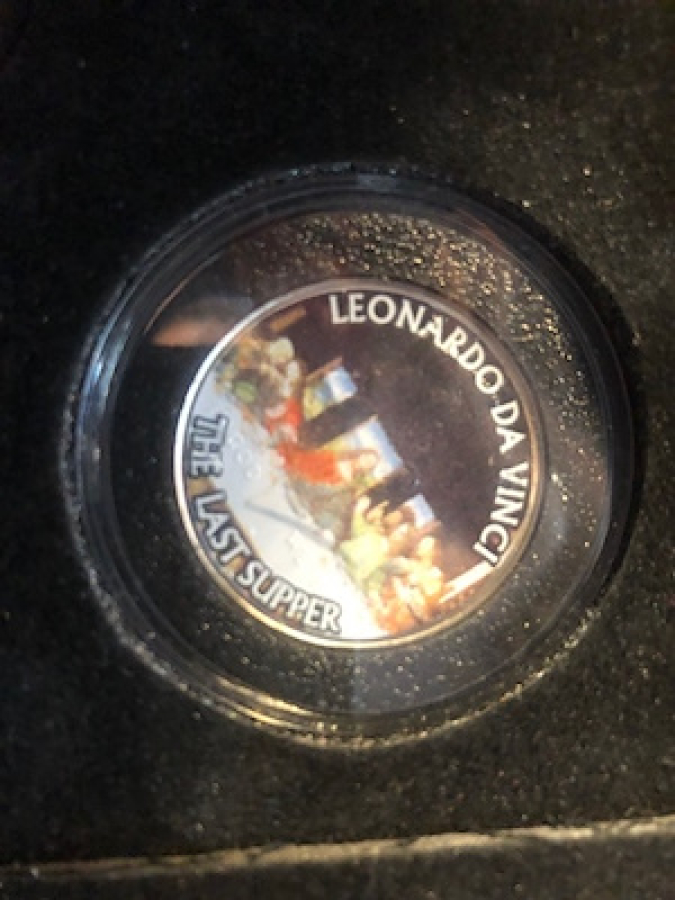 MONA LİSA SERİSİ ÖZEL ÜRETİM KUTUSUNDA MADALYON SETİ