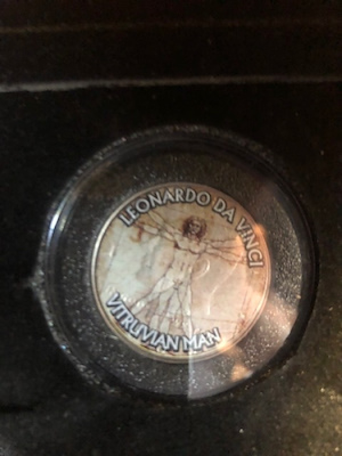 MONA LİSA SERİSİ ÖZEL ÜRETİM KUTUSUNDA MADALYON SETİ