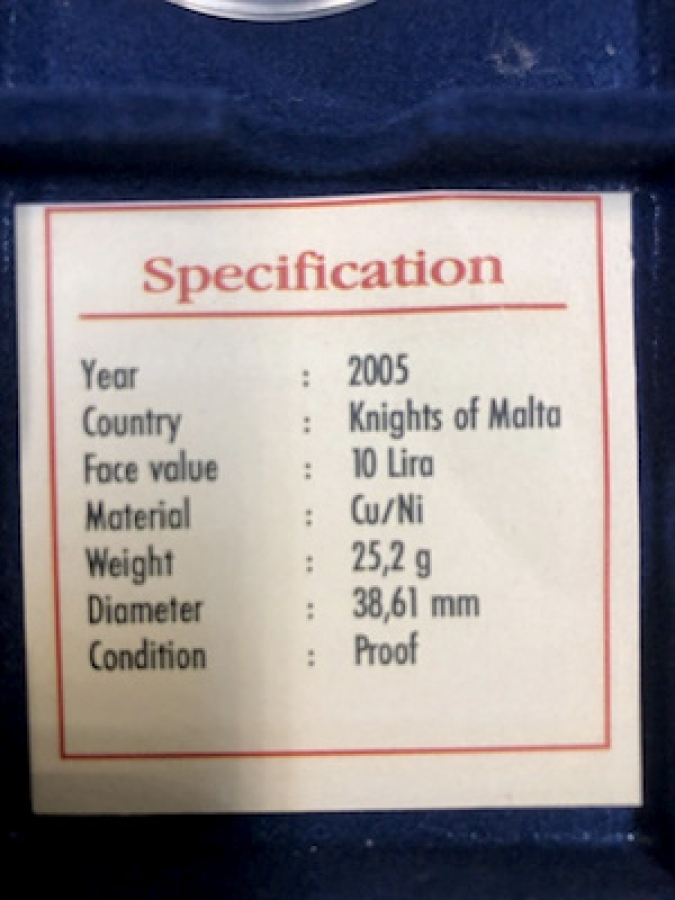 PAPA JEAN PAUL ADINA YAPILMIŞ 2005 TARİHLİ EFEMERİKLİ ORJINAL KUTULU HATIRAT LOTU