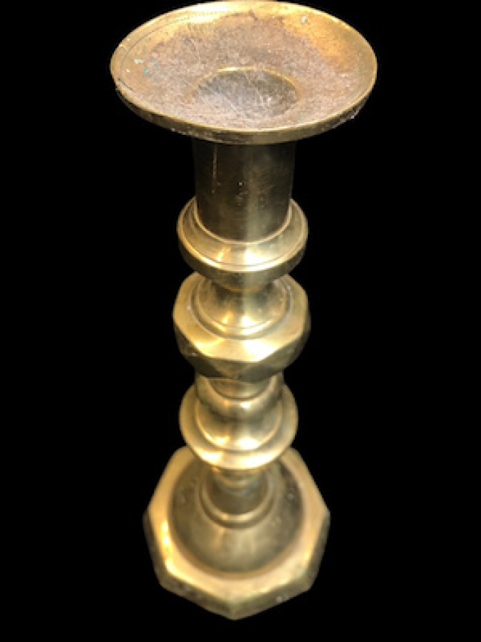 SÜLEYMANİYE TEK ŞAMDAN KUSURSUZ ÜZERİ PARLATILMIŞ 27 CM