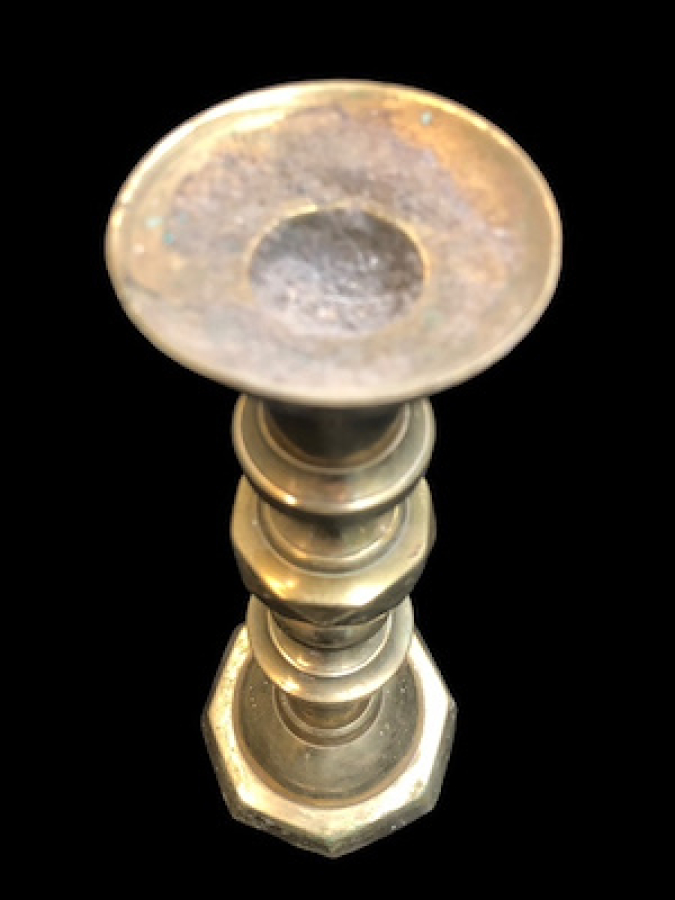 SÜLEYMANİYE TEK ŞAMDAN KUSURSUZ ÜZERİ PARLATILMIŞ 27 CM