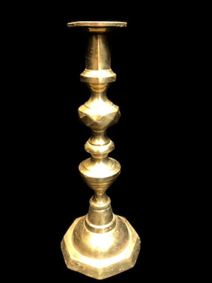 SÜLEYMANİYE TEK ŞAMDAN KUSURSUZ ÜZERİ PARLATILMIŞ 27 CM