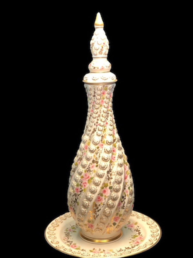 TBMM MİLLİ SARAYLAR ÖZEL YAPIM 2010 SANATÇI İMZALI KUSURSUZ DEV BOY GÜLEBDAN