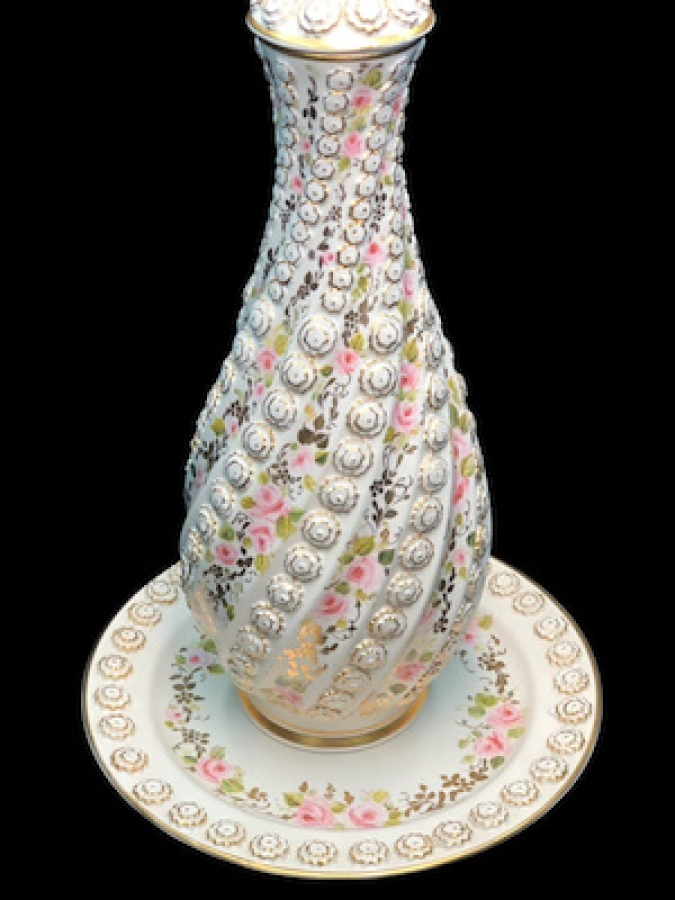 TBMM MİLLİ SARAYLAR ÖZEL YAPIM 2010 SANATÇI İMZALI KUSURSUZ DEV BOY GÜLEBDAN