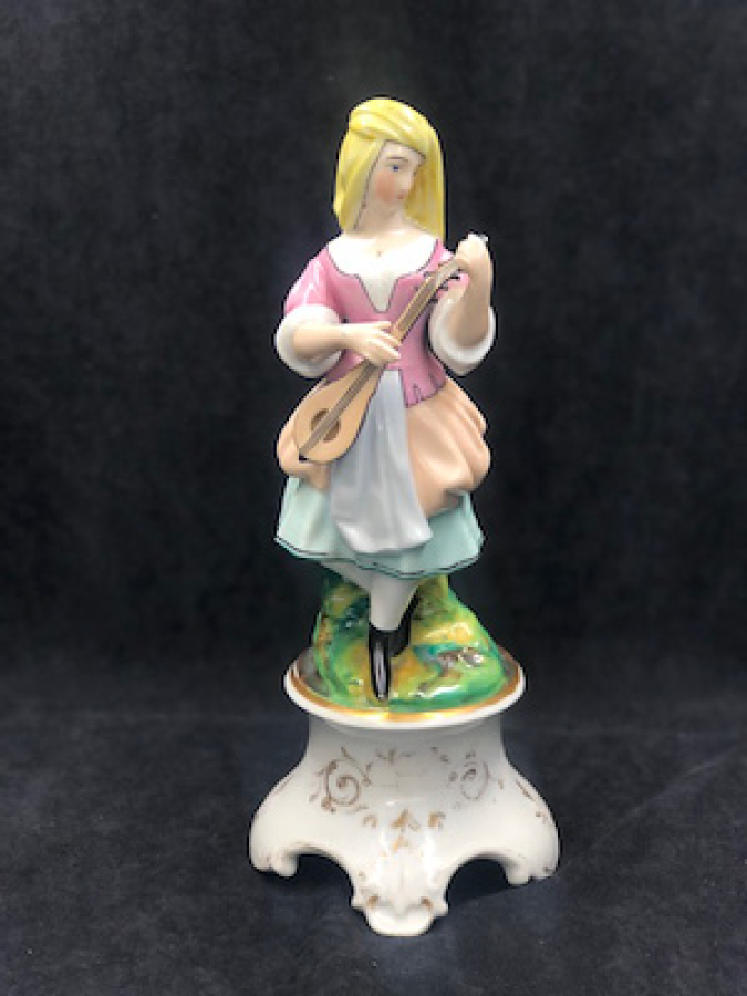 2 ADET PORSELENDEN MAMÜL EL BOYAMA KUSURSUZ PARFÜM ŞİŞELERİ