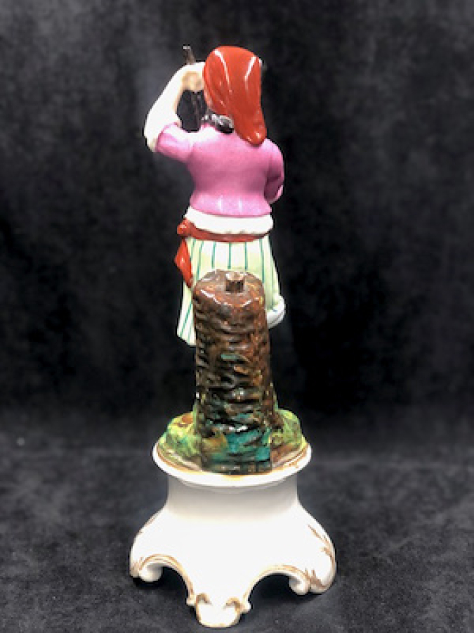 2 ADET PORSELENDEN MAMÜL EL BOYAMA KUSURSUZ PARFÜM ŞİŞELERİ