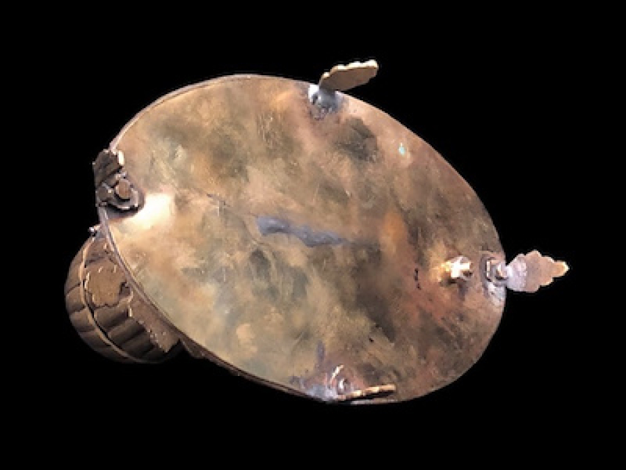 OSMANLI DÖNEM SÜLEYMANİYE İŞİ ÇIFT KAPAKLI ALTIN VERMEYLİ MUHTEŞEM BUHURDAN