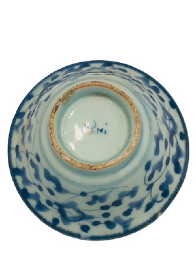 ESKİ ÇİN HANEDANLIK DÖNEM EL BOYAMA KUSURSUZ KASE