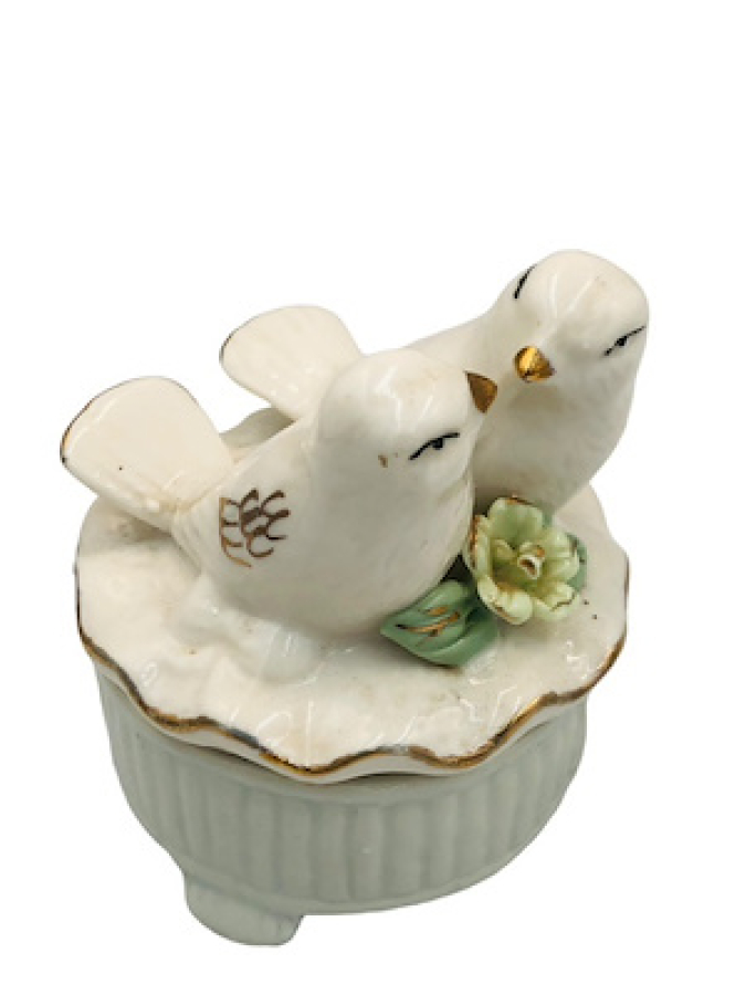 3 ADET PORSELEN KUTU LOTU HEPSİ ÇİL KONDİSYONDA KAPAKLI FIRSAT