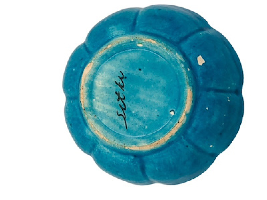 ORJİNAL UNESKO ÖDÜLLÜ RAHMETLİ SITKI OLÇAR ÜSTAD İMZALI KASE