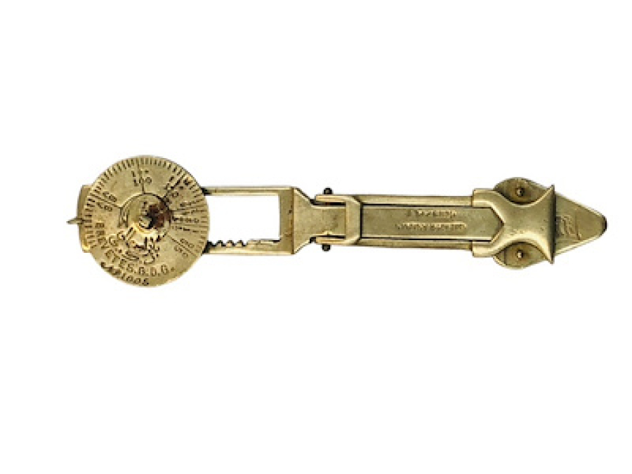 OSMANLI DÖNEM İSKENDER ARABİAN YAZILI GÜMÜŞ KAPLAMA ÇALIŞIR VAZİYETTE KUYUMCU TERAZISI