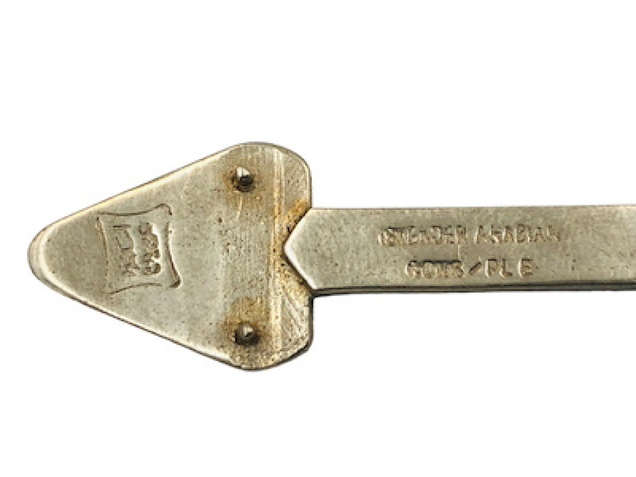 OSMANLI DÖNEM İSKENDER ARABİAN YAZILI GÜMÜŞ KAPLAMA ÇALIŞIR VAZİYETTE KUYUMCU TERAZISI