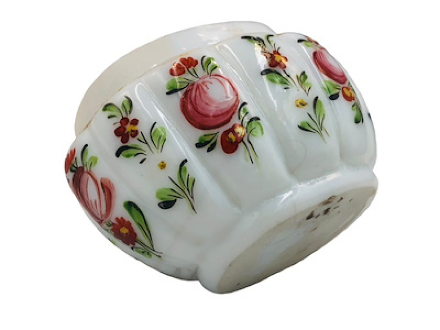 OSMANLI DÖNEM ORJİNAL BEYKOZ LOKUMLUK MUAZZAM GÖRSELLİ ATIKSIZ LAKIN KAPAK GÜNÜMÜZE GELEMEMİŞ