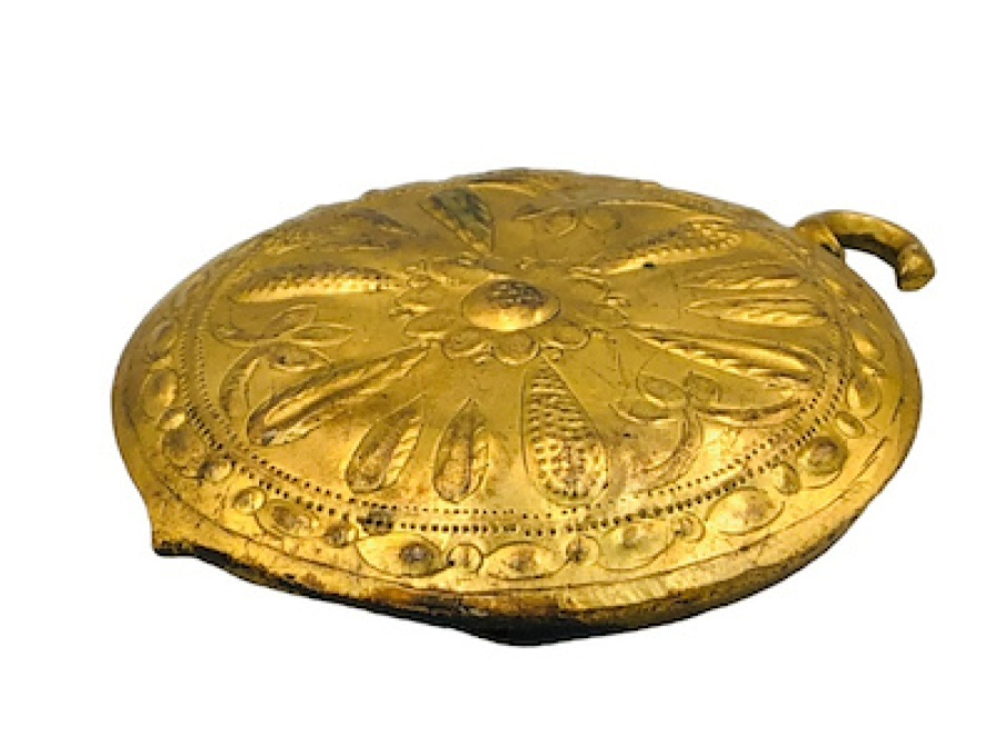 OSMANLI DÖNEM TOMBAK KEMER TOKASI PARÇASI KUSURSUZ KONDİSYONDA TEK PARÇASI EKSİK