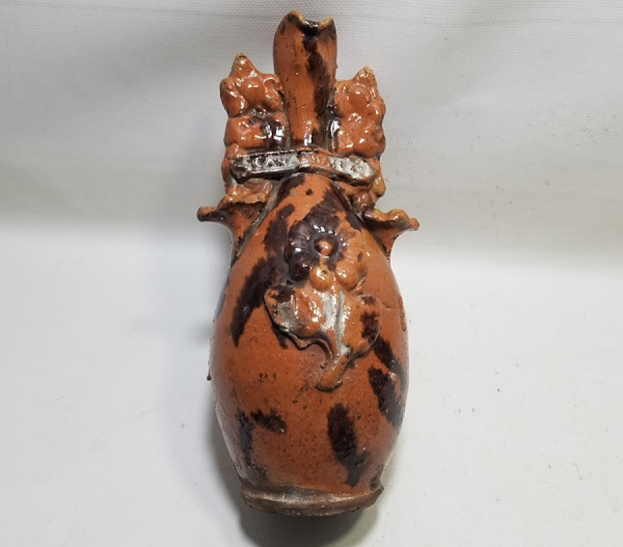 NADİR TİPTE ANTİKA GÜLLÜ ÇANAKKALE TESTİ